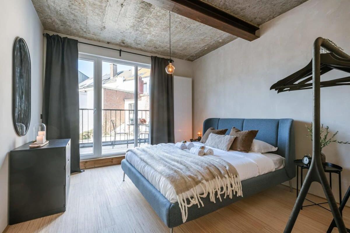 Huswell - Industrial Apartment With Terrace In Antwerpen Eksteriør billede